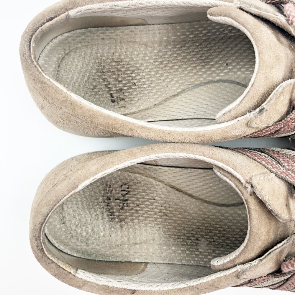 DANSKO Honor Sneakers Tan Leather Cinch Cord EU 40 Womens 10 - Picture 7 of 12